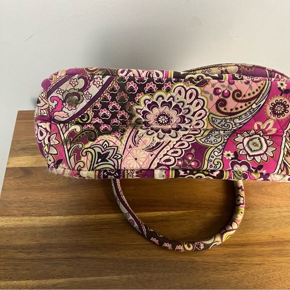 Vera Bradley Safari Sunset Snap Close Shoulder Bag Purse 60s inspired - Picture 4 of 5